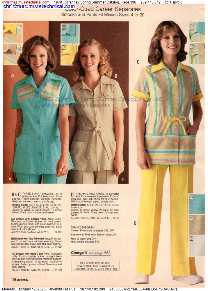 1979 JCPenney Spring Summer Catalog, Page 196