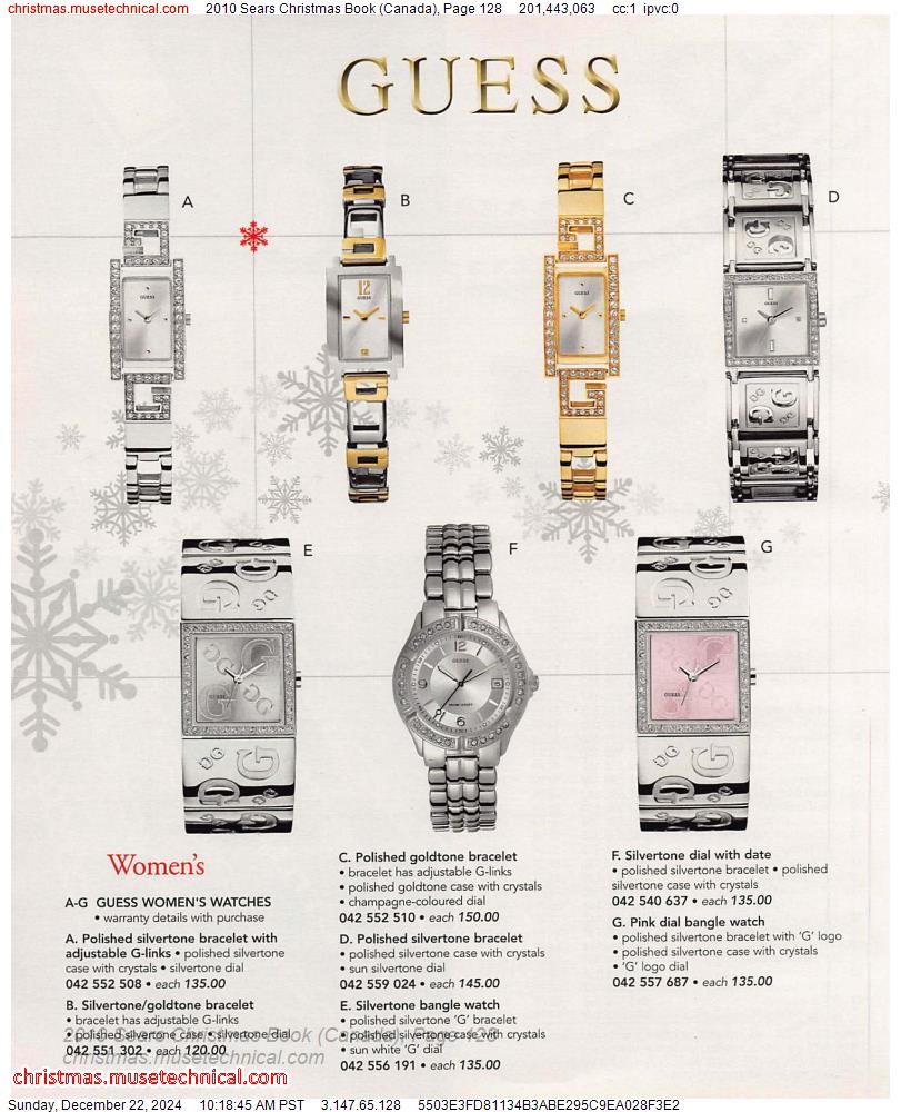 2010 Sears Christmas Book (Canada), Page 128