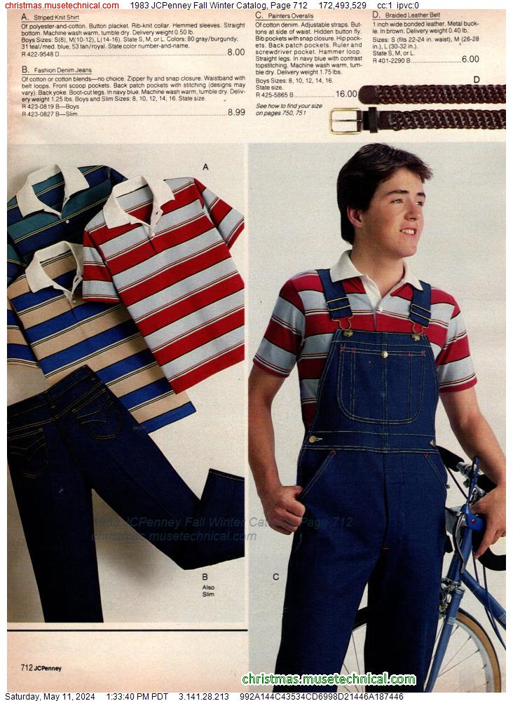 1983 JCPenney Fall Winter Catalog, Page 712