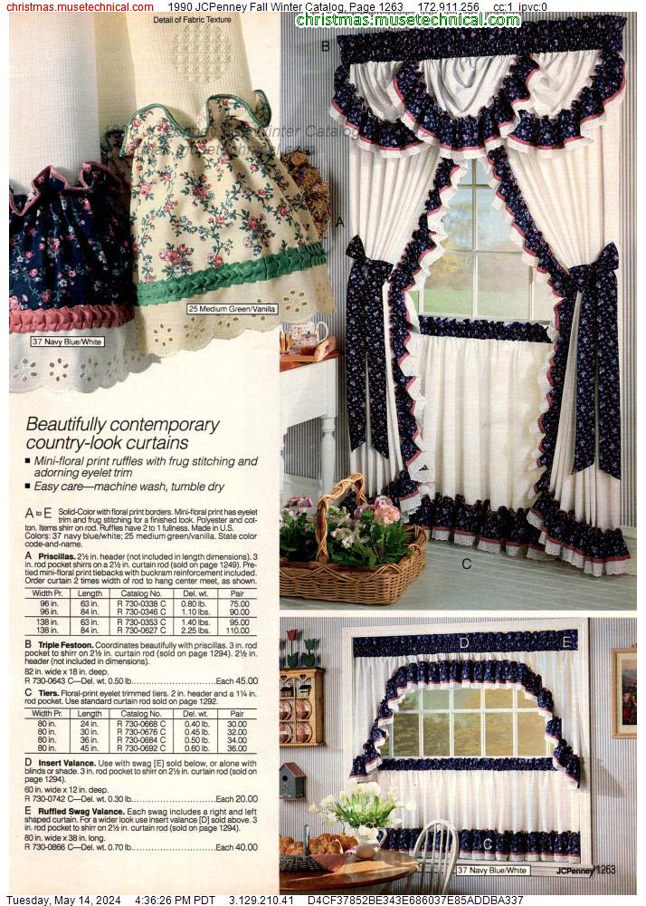 1990 JCPenney Fall Winter Catalog, Page 1263
