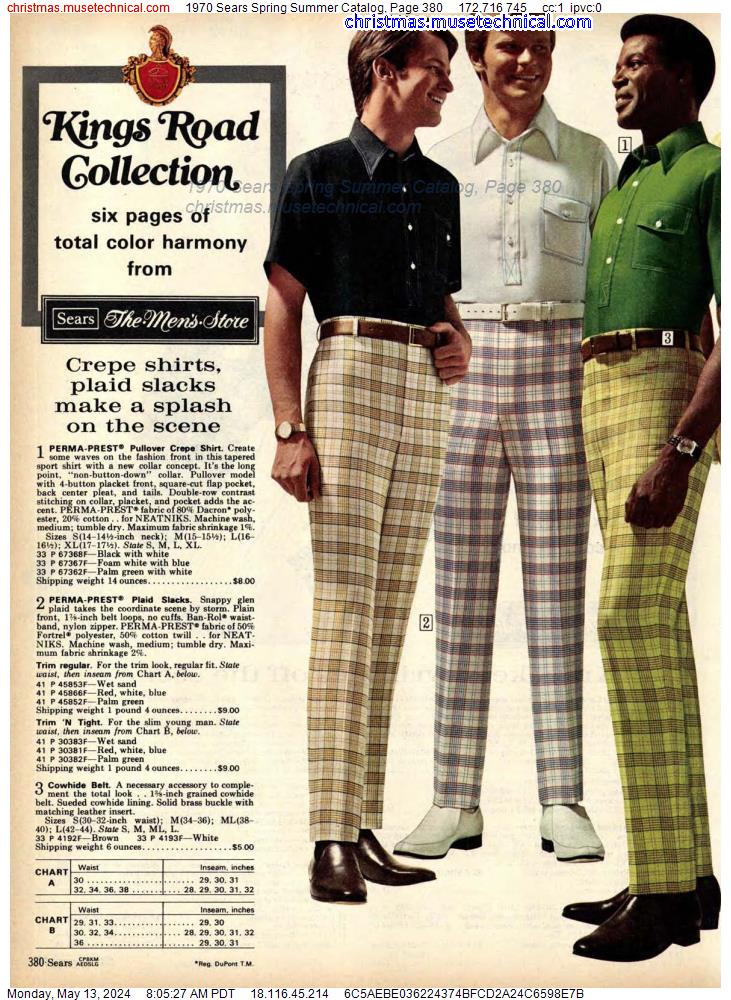 1970 Sears Spring Summer Catalog, Page 380