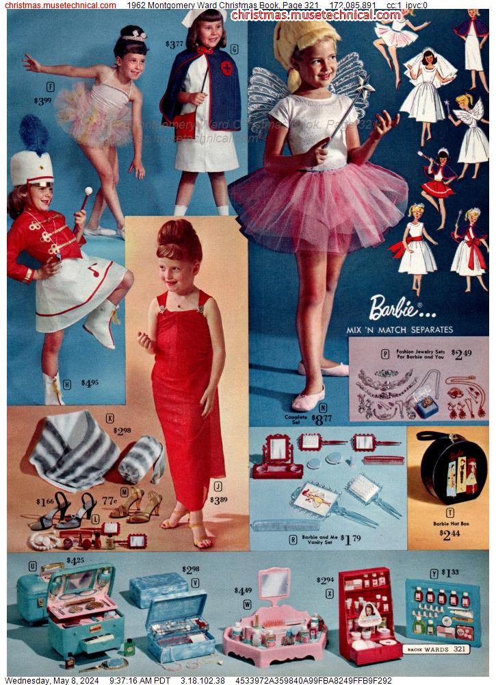1962 Montgomery Ward Christmas Book, Page 321