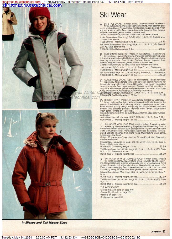 1979 JCPenney Fall Winter Catalog, Page 137