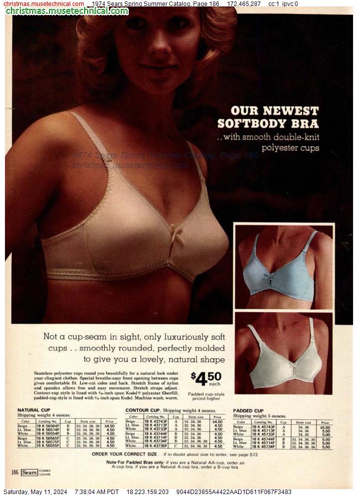 1974 Sears Spring Summer Catalog, Page 186