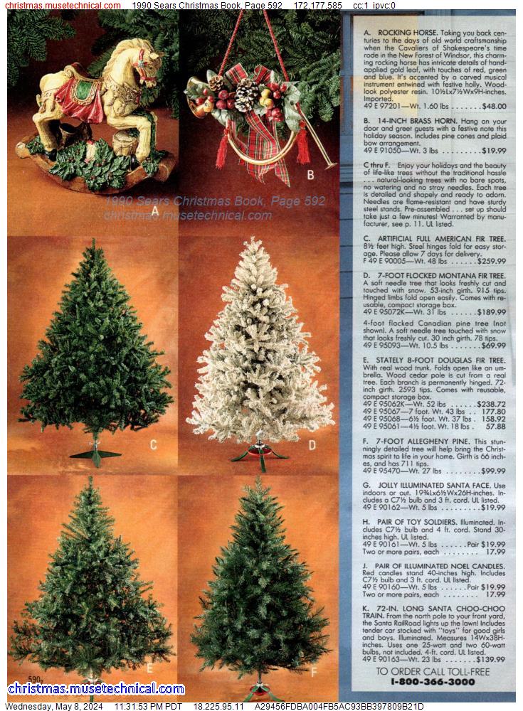 1990 Sears Christmas Book, Page 592