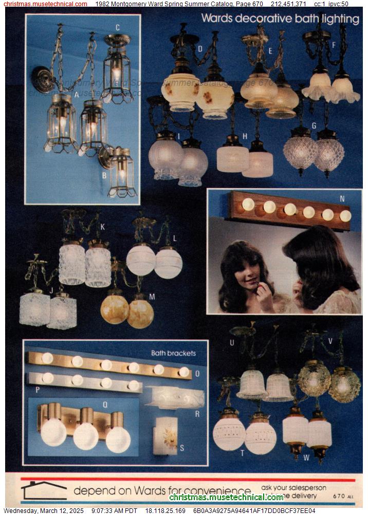 1982 Montgomery Ward Spring Summer Catalog, Page 670