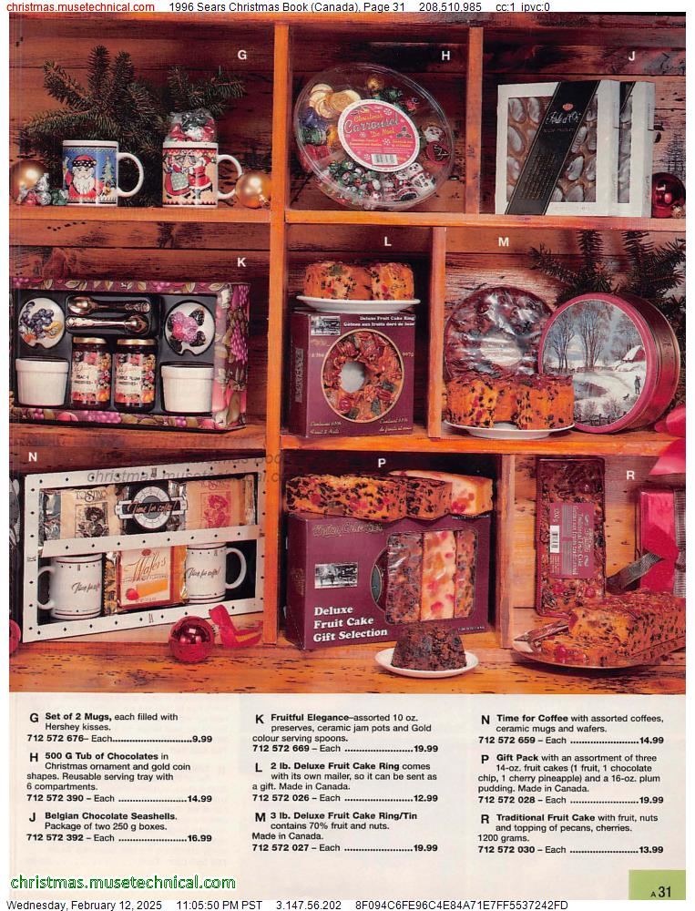 1996 Sears Christmas Book (Canada), Page 31