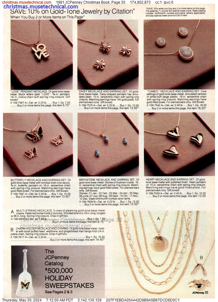 1981 JCPenney Christmas Book, Page 35