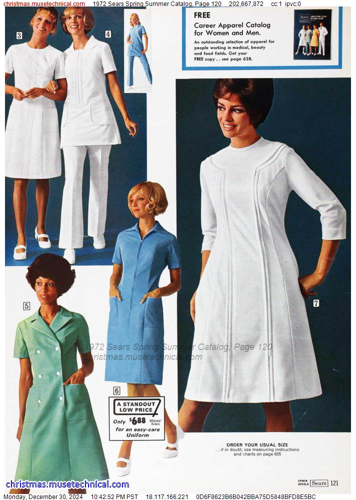 1972 Sears Spring Summer Catalog, Page 120