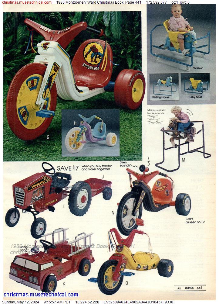 1980 Montgomery Ward Christmas Book, Page 441