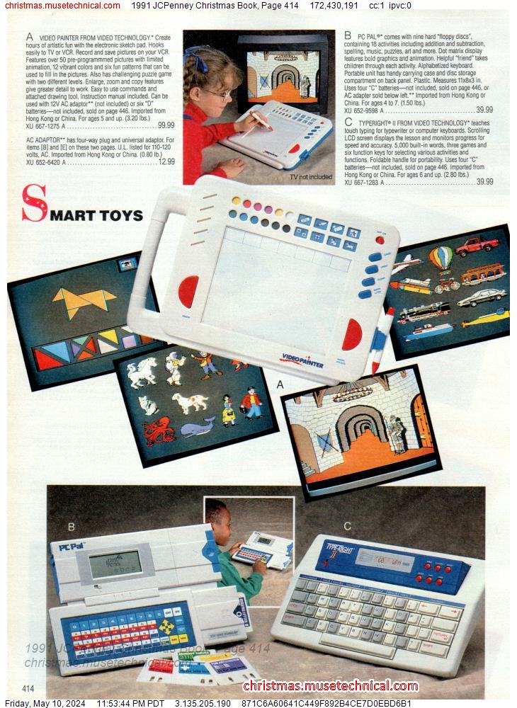 1991 JCPenney Christmas Book, Page 414