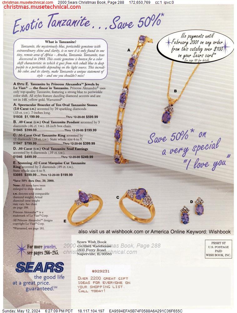 2000 Sears Christmas Book, Page 288