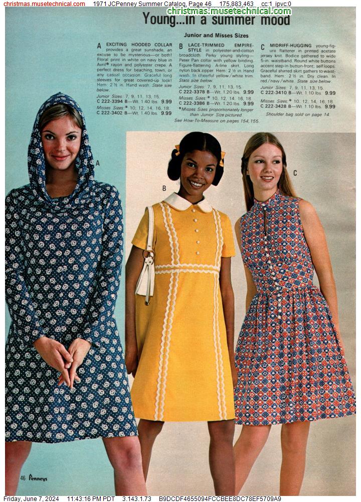 1971 JCPenney Summer Catalog, Page 46