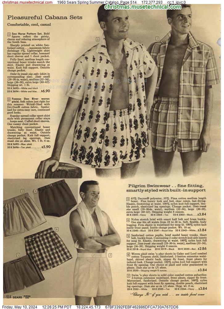 1960 Sears Spring Summer Catalog, Page 514