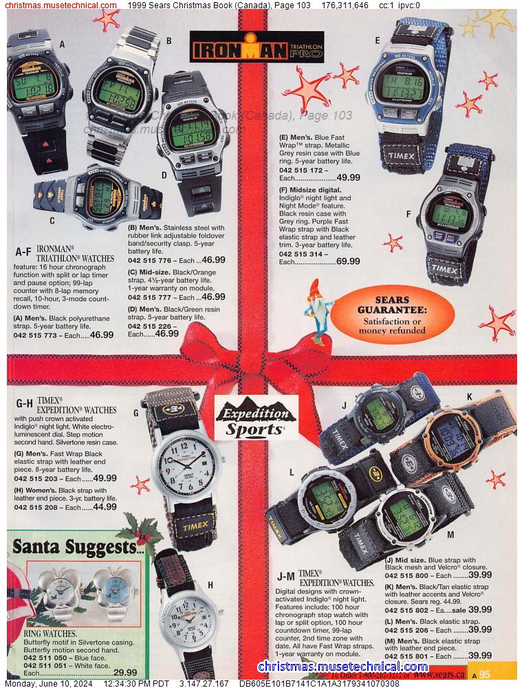1999 Sears Christmas Book (Canada), Page 103
