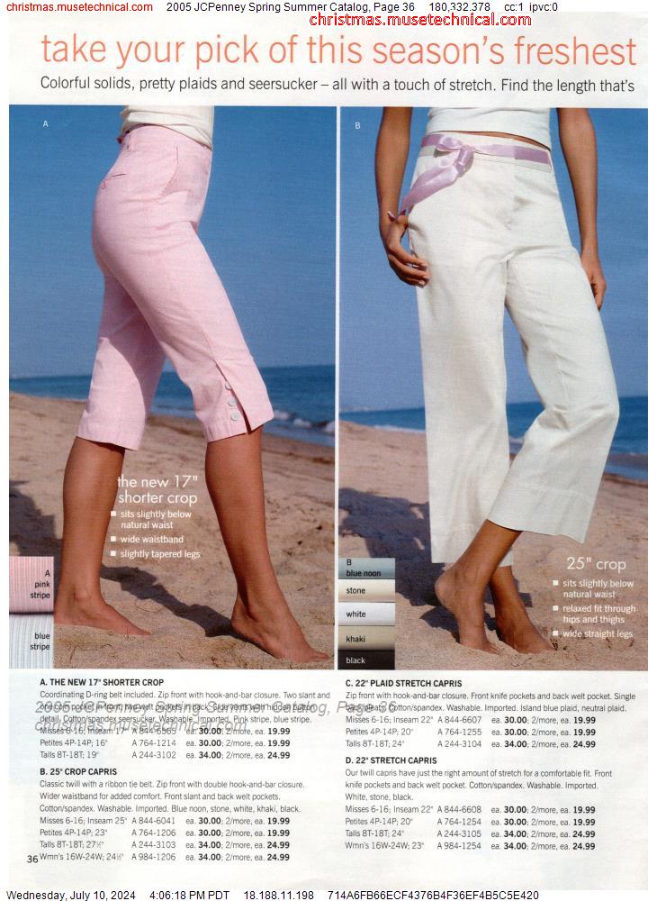 2005 JCPenney Spring Summer Catalog, Page 36