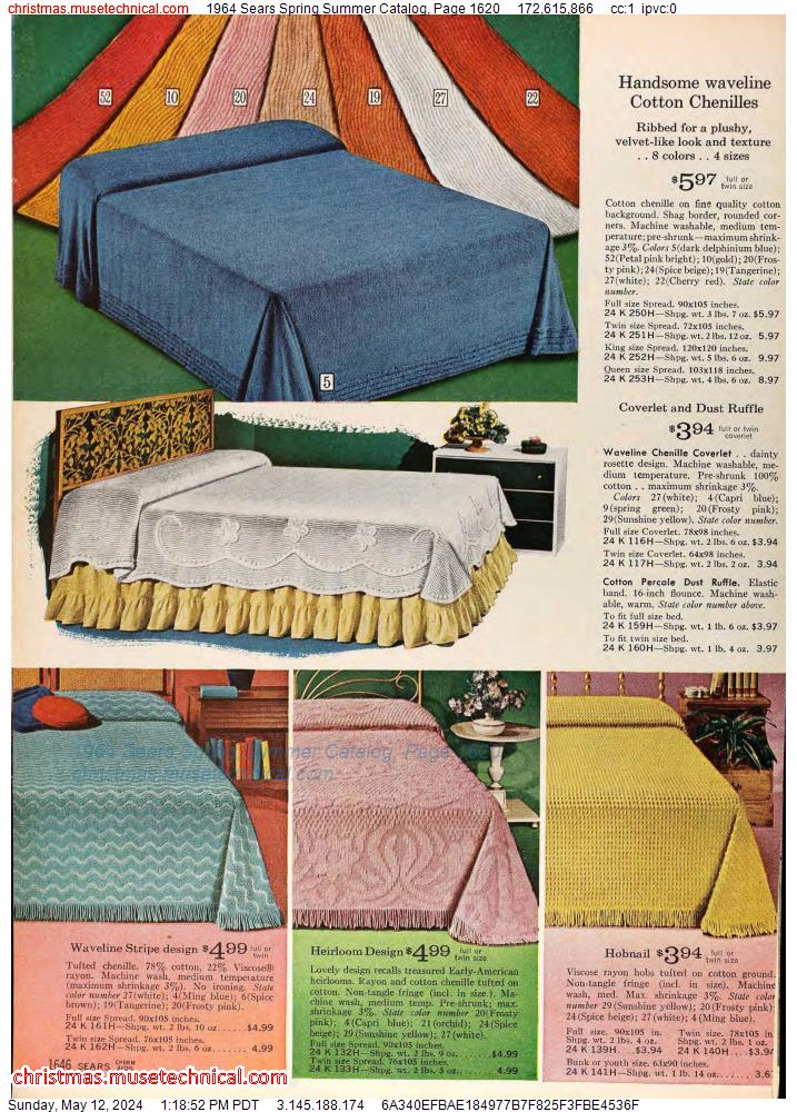 1964 Sears Spring Summer Catalog, Page 1620
