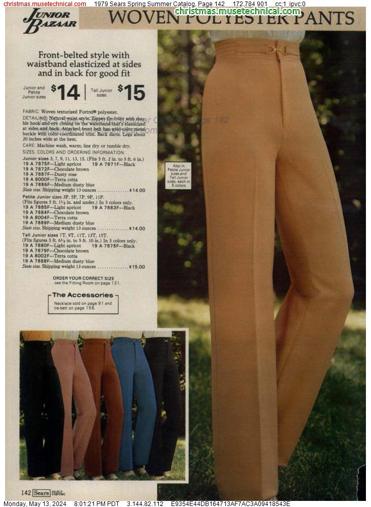 1979 Sears Spring Summer Catalog, Page 142