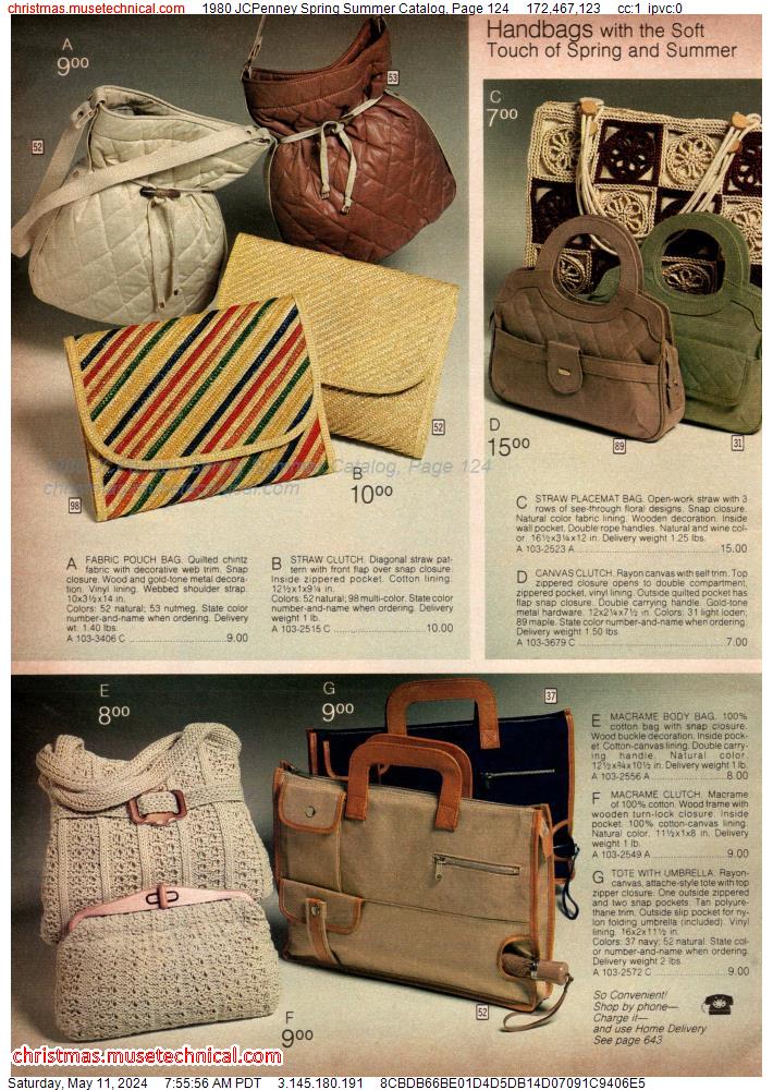 1980 JCPenney Spring Summer Catalog, Page 124