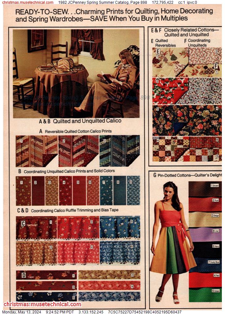 1982 JCPenney Spring Summer Catalog, Page 898