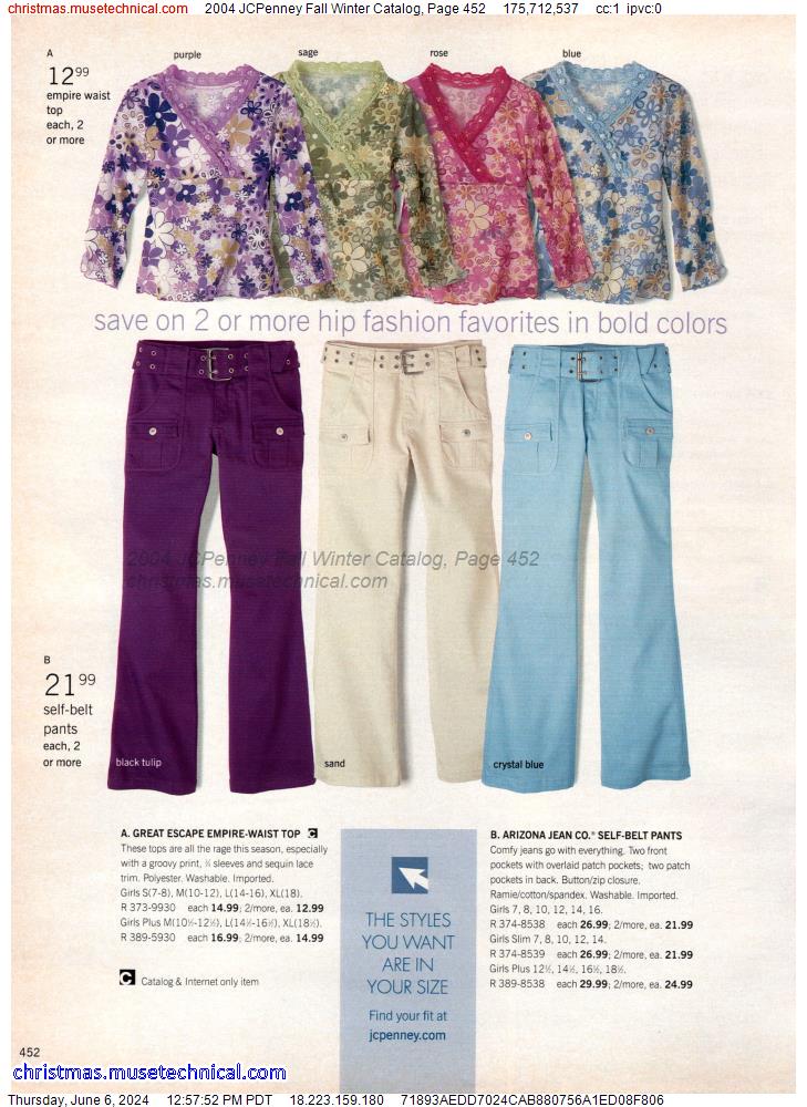 2004 JCPenney Fall Winter Catalog, Page 452