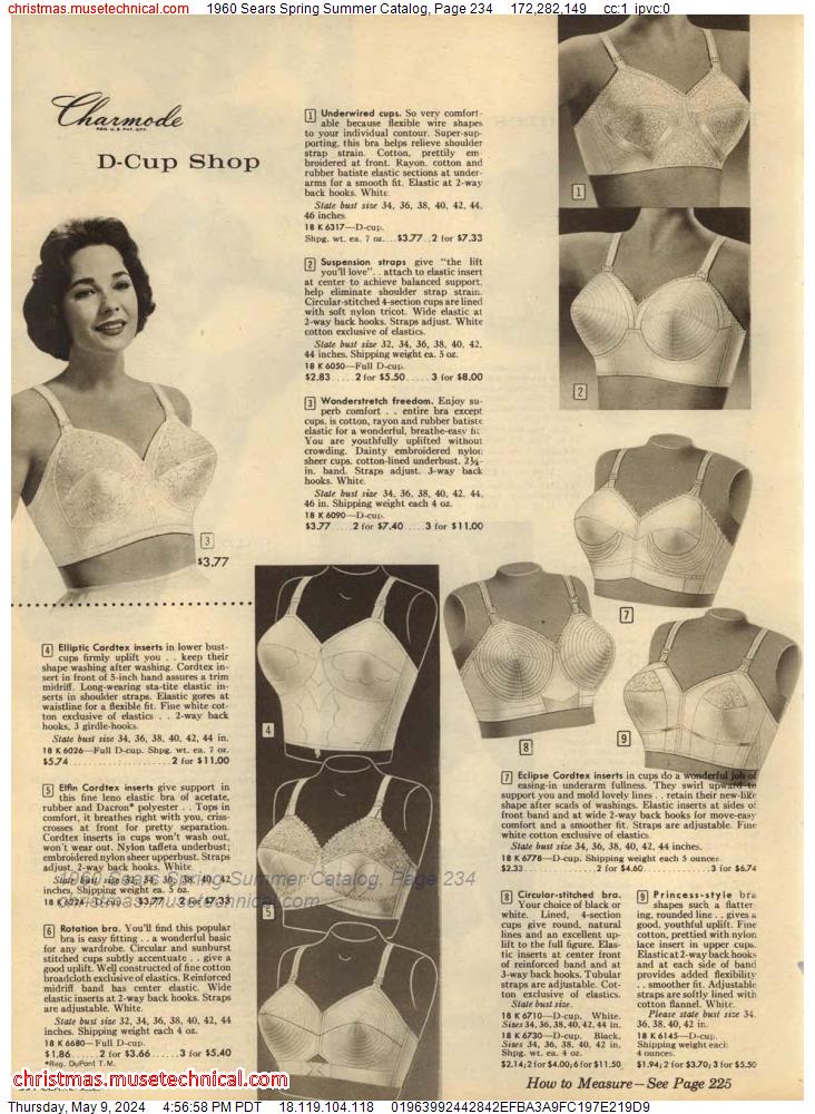 1960 Sears Spring Summer Catalog, Page 234