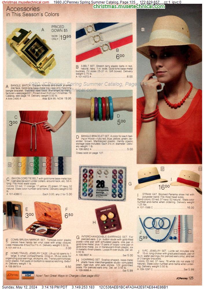 1980 JCPenney Spring Summer Catalog, Page 125
