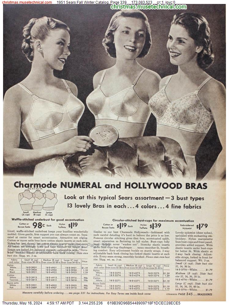 1951 Sears Fall Winter Catalog, Page 339