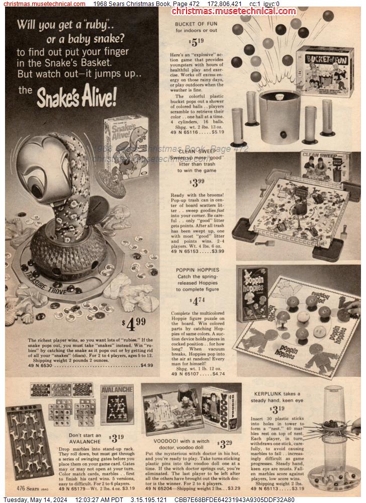 1968 Sears Christmas Book, Page 472
