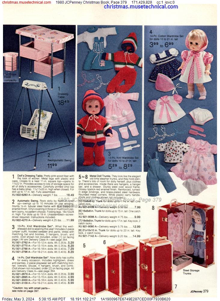 1980 JCPenney Christmas Book, Page 379