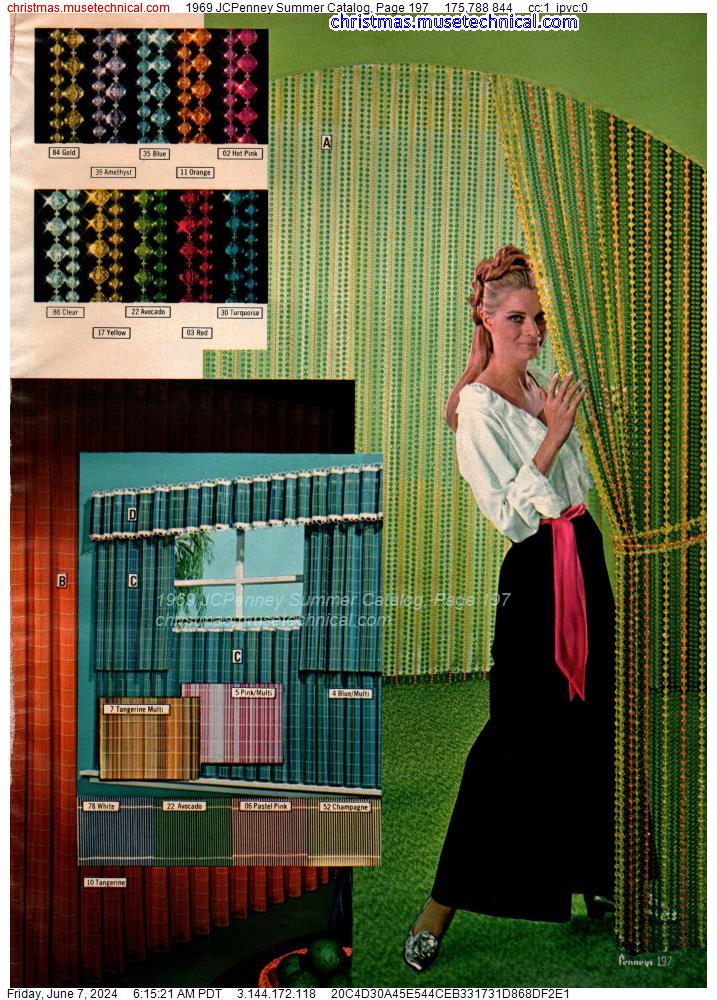 1969 JCPenney Summer Catalog, Page 197