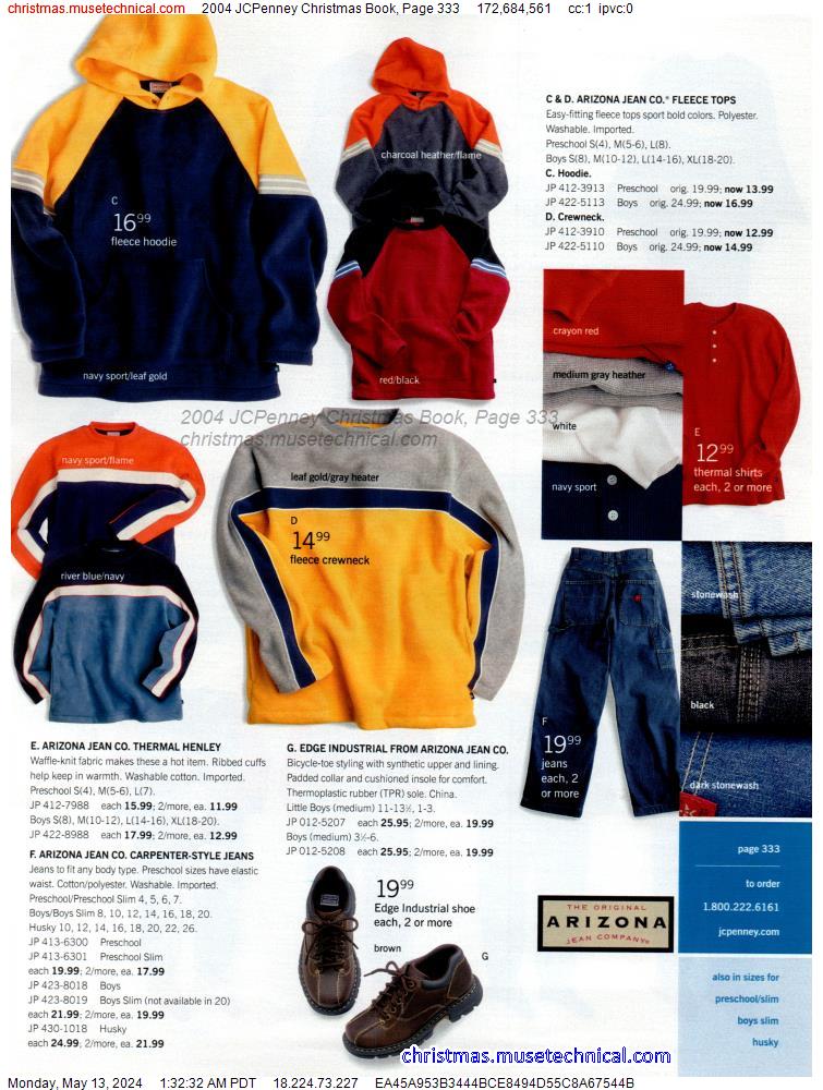 2004 JCPenney Christmas Book, Page 333