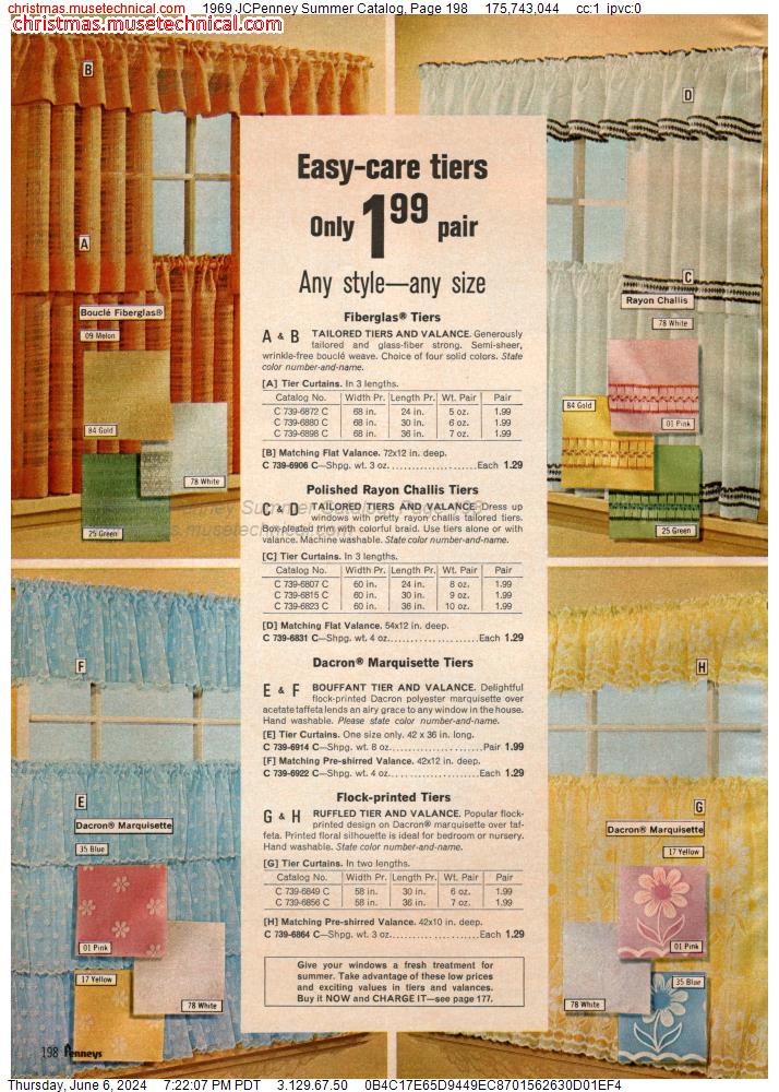 1969 JCPenney Summer Catalog, Page 198