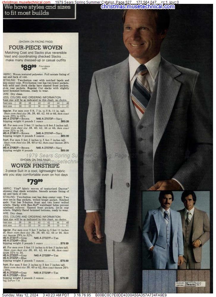 1979 Sears Spring Summer Catalog, Page 527