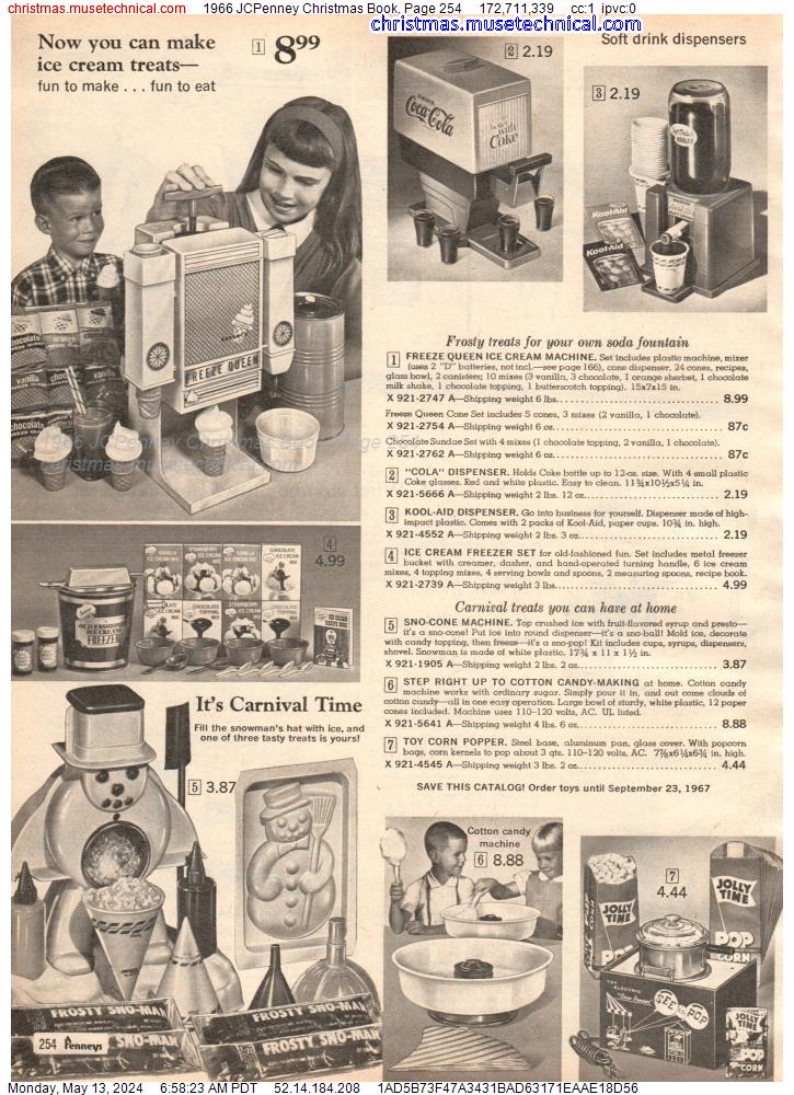 1966 JCPenney Christmas Book, Page 254