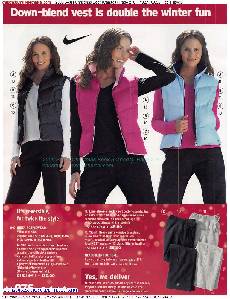 2006 Sears Christmas Book (Canada), Page 276