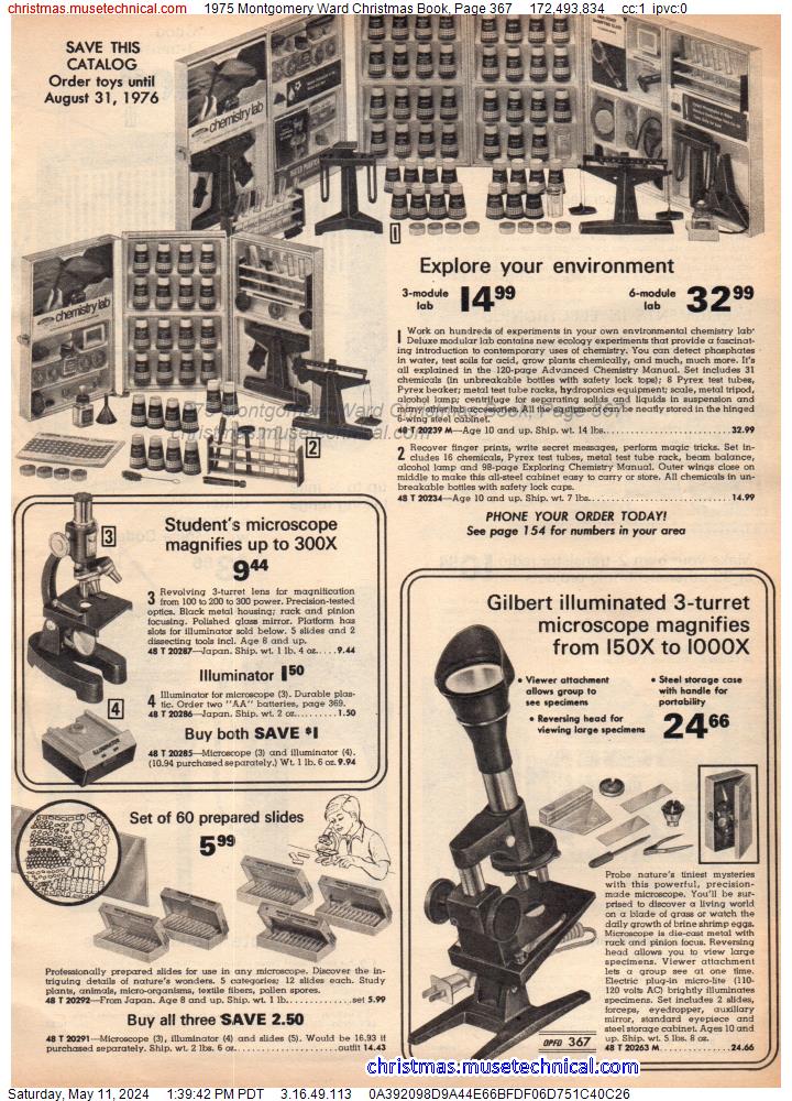1975 Montgomery Ward Christmas Book, Page 367