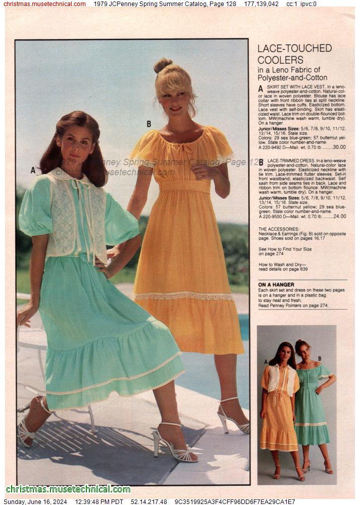 1979 JCPenney Spring Summer Catalog, Page 128