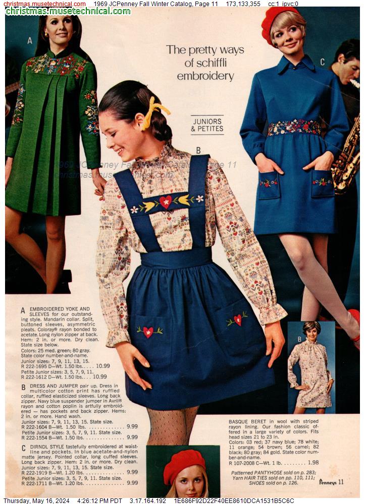 1969 JCPenney Fall Winter Catalog, Page 11