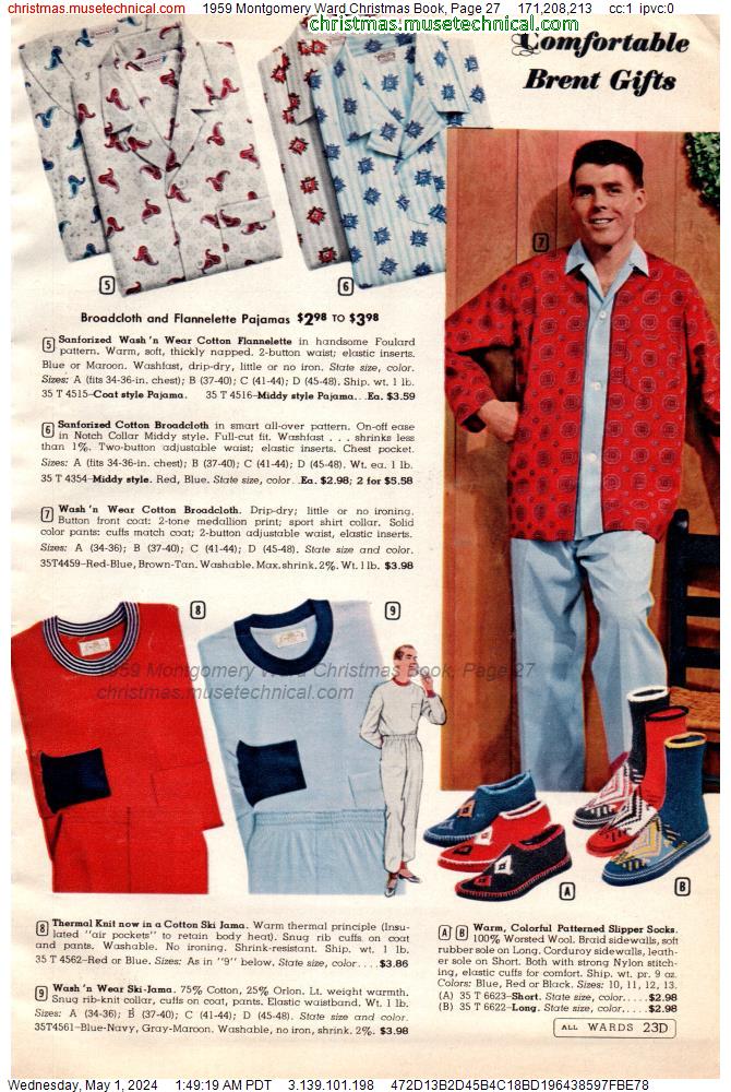1959 Montgomery Ward Christmas Book, Page 27