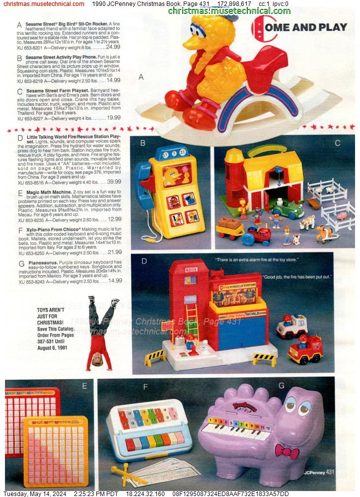1990 JCPenney Christmas Book, Page 431