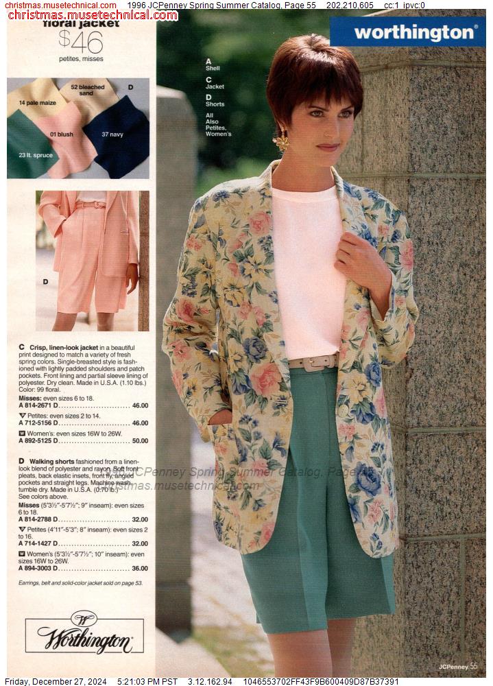 1996 JCPenney Spring Summer Catalog, Page 55