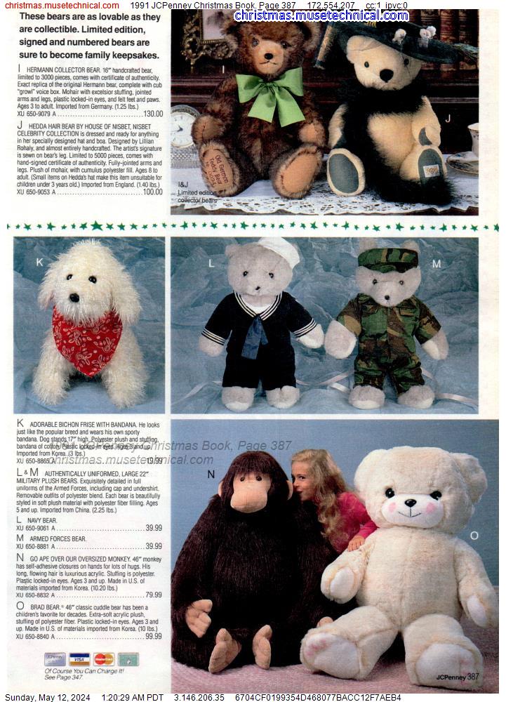 1991 JCPenney Christmas Book, Page 387
