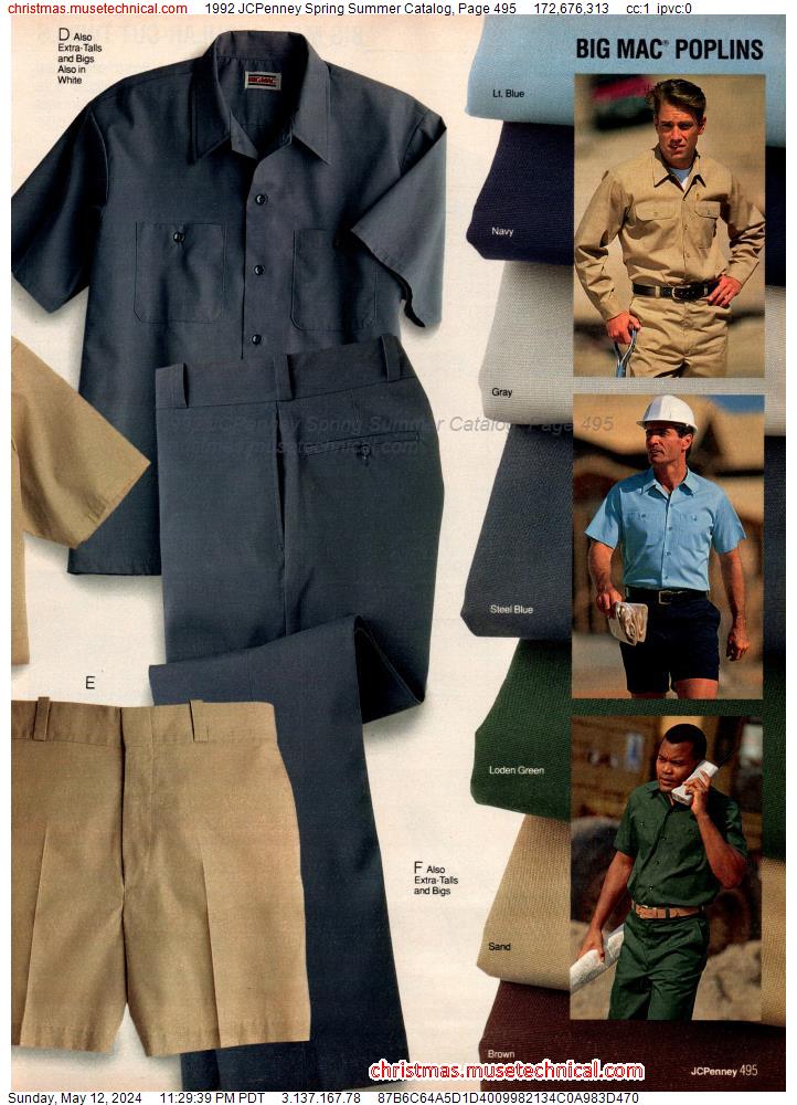 1992 JCPenney Spring Summer Catalog, Page 495
