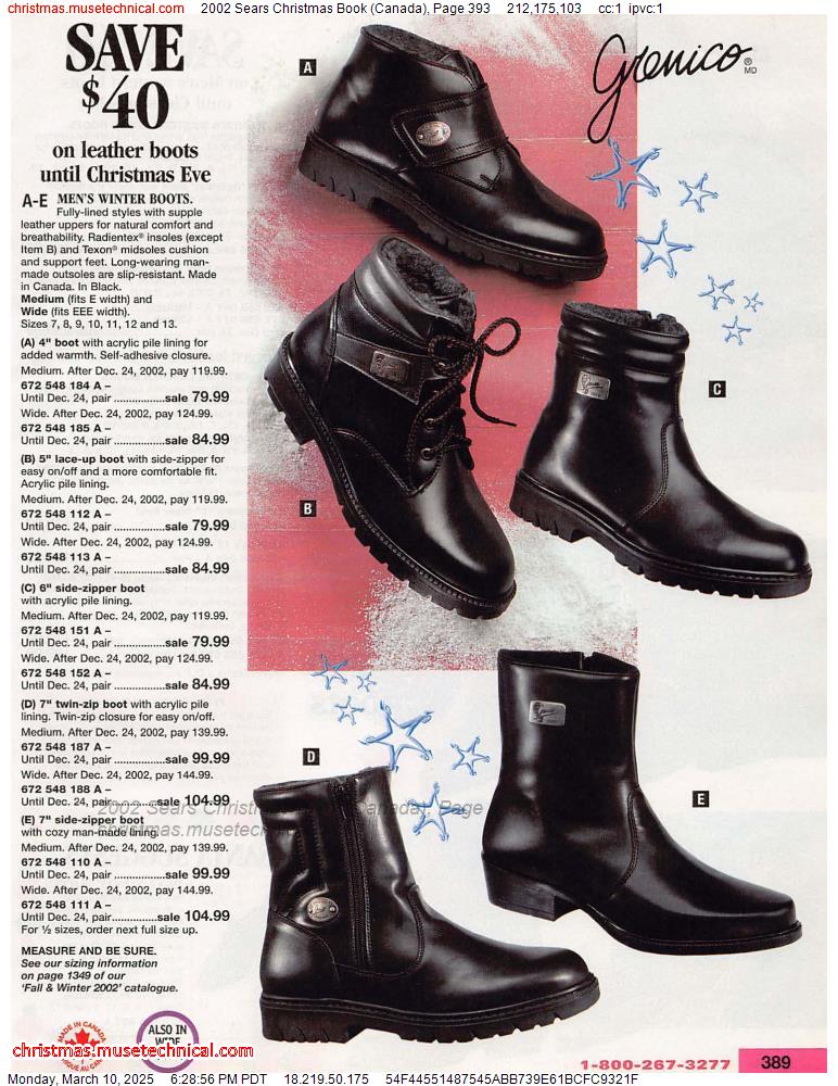 2002 Sears Christmas Book (Canada), Page 393