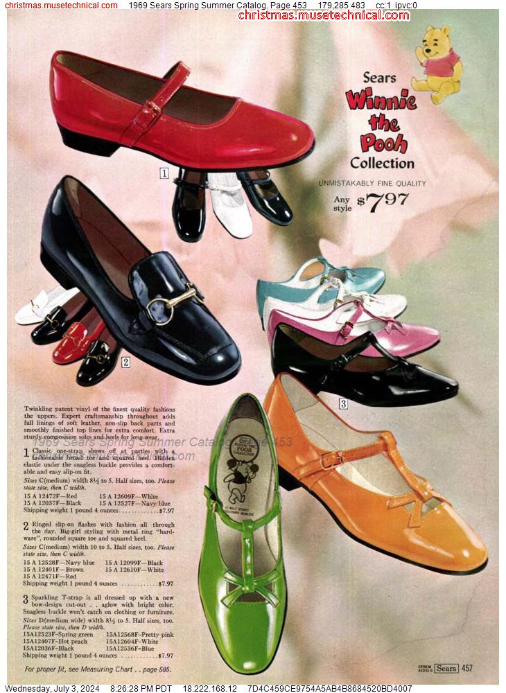 1969 Sears Spring Summer Catalog, Page 453