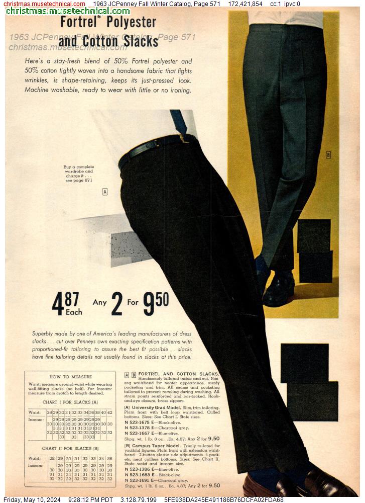 1963 JCPenney Fall Winter Catalog, Page 571