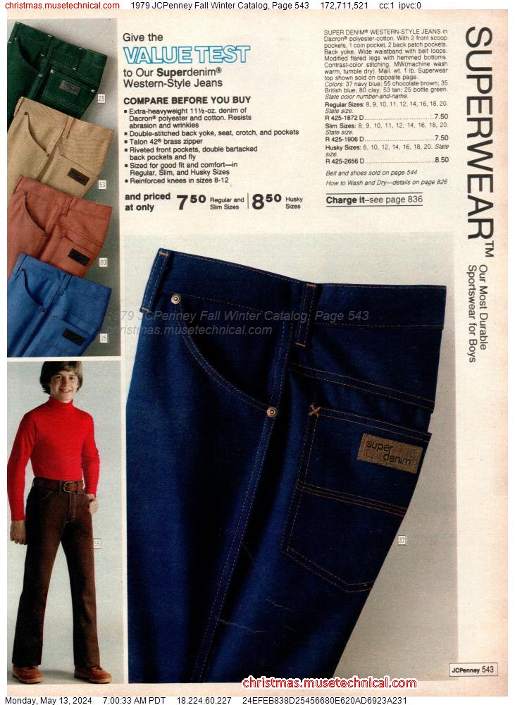 1979 JCPenney Fall Winter Catalog, Page 543