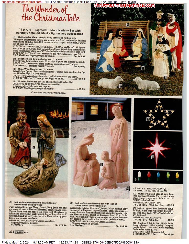 1981 Sears Christmas Book, Page 376
