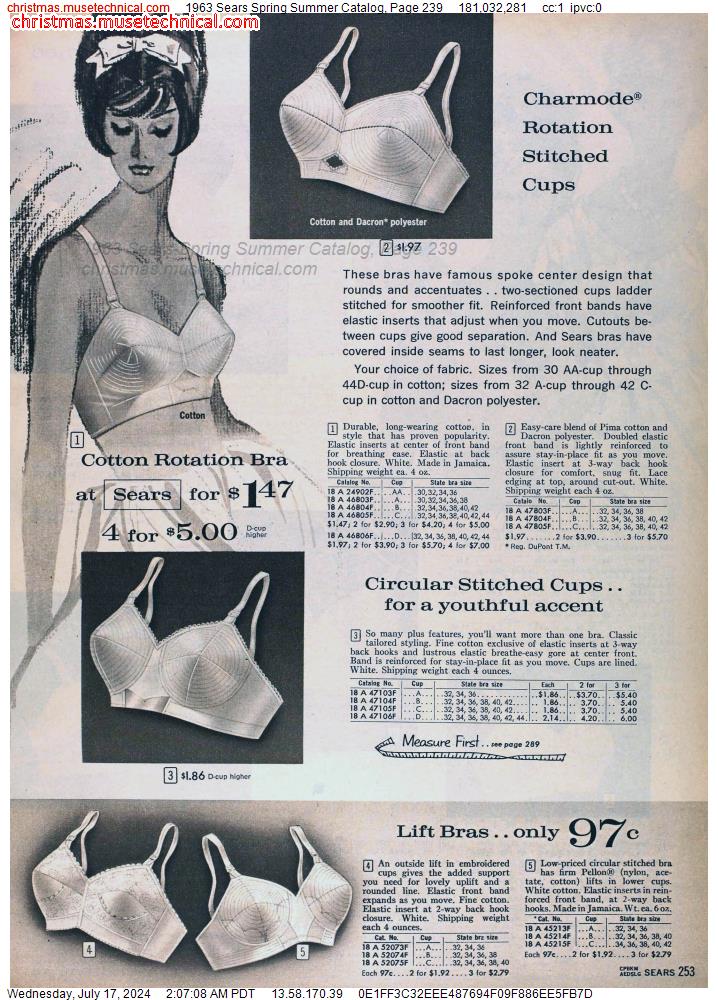 1963 Sears Spring Summer Catalog, Page 239